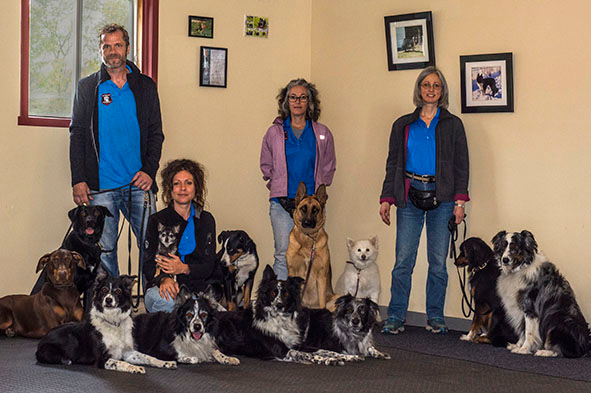 vos maître-chiens du centre éducatif canin Le Prestige